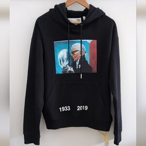 URBANCOOLAB | Men's Black Lemonardo The Lover's Homage Fleece Hoodie